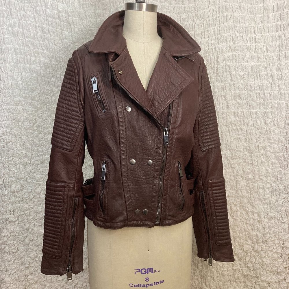 Wilson's Leather Vintage Moto Jacket